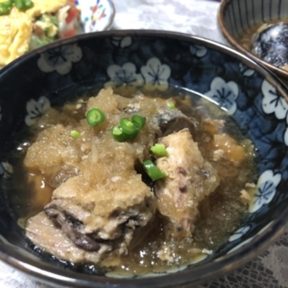 鯖缶に一手間加えると手抜き感もないし、美味しかったです(*^_^*)
柔らかいし骨まで食べられるので、おじいちゃんも喜んでました。